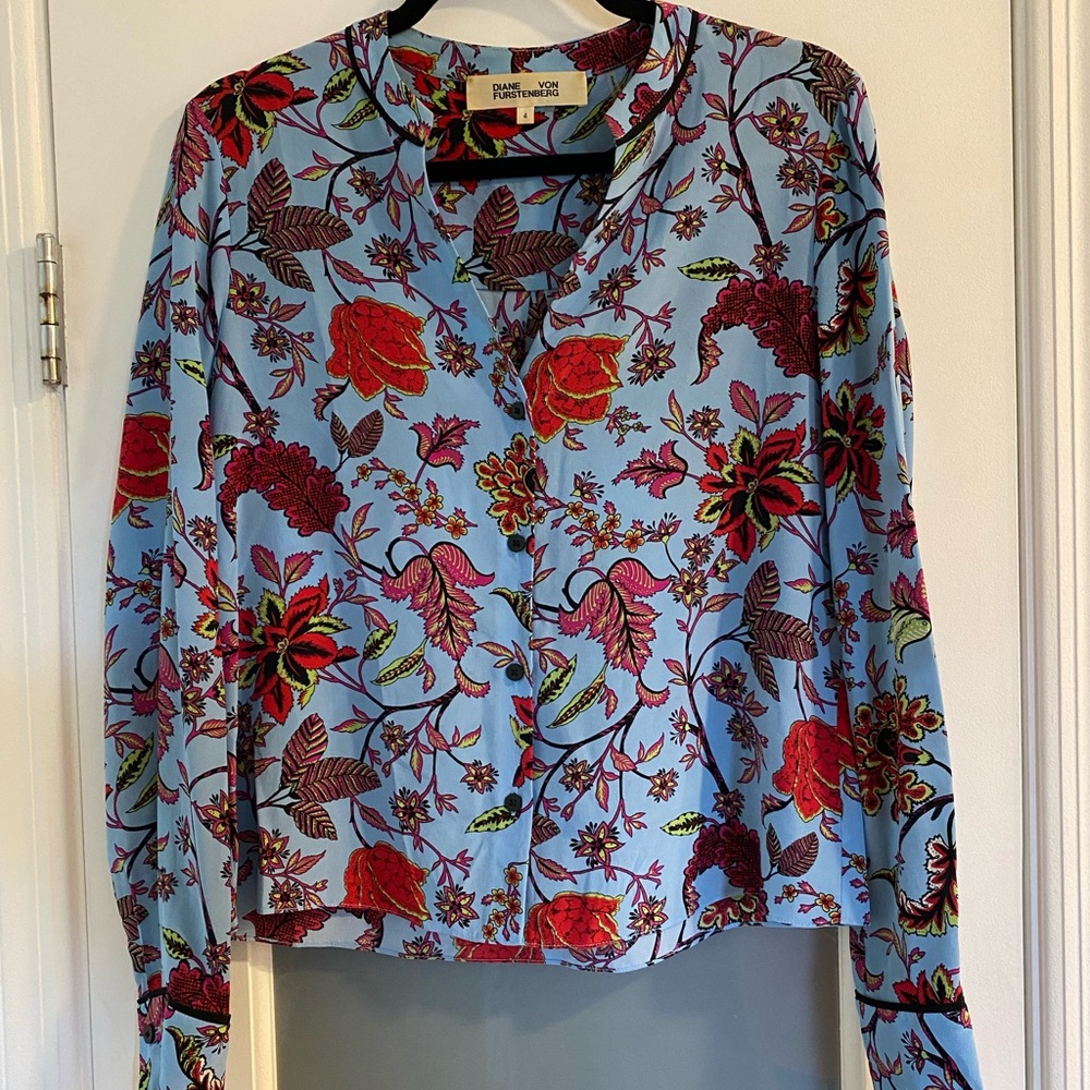DVF Silk Blouse